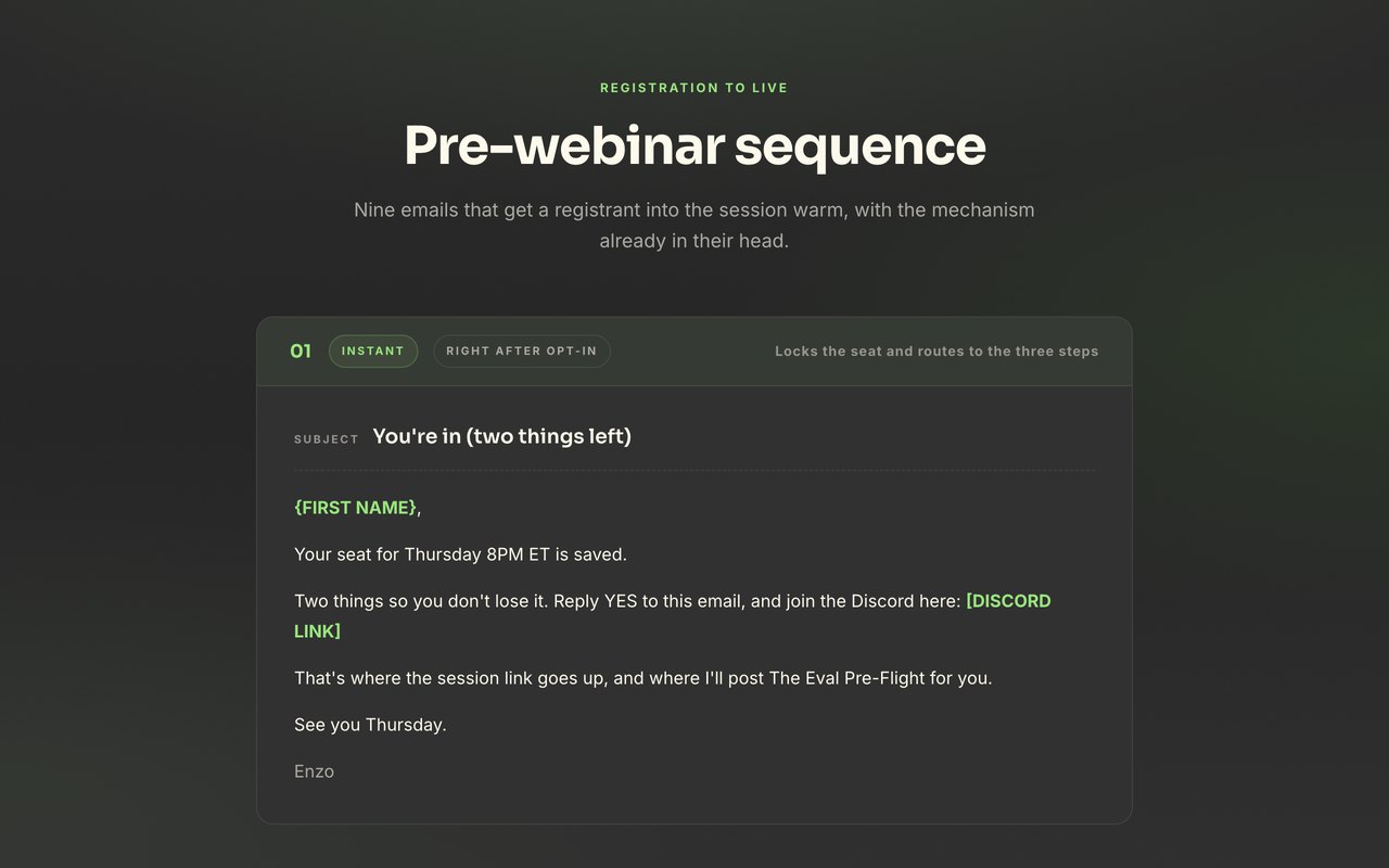 Pre-webinar preview